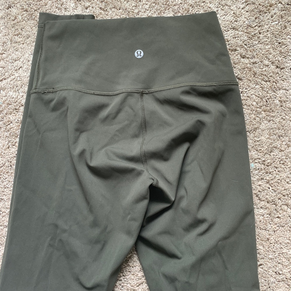 size 4 wunder under lulu lemons leggings
